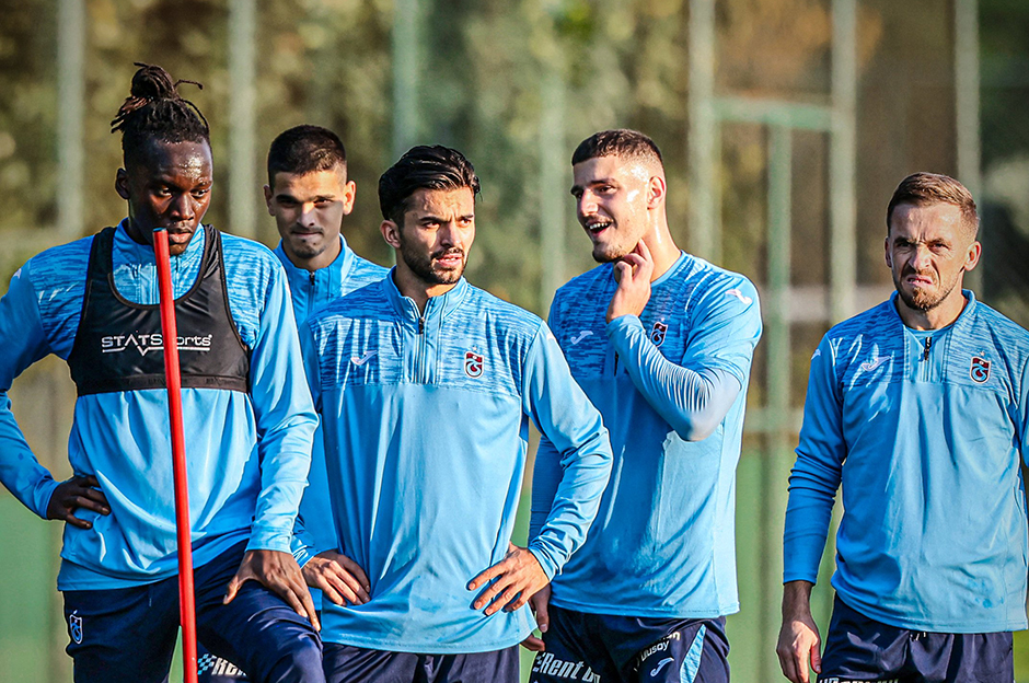 Trabzonspor'da sürat çalışması yapıldı