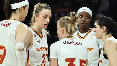 Galatasaray Çağdaş Faktoring çeyrek final ilk maçında kazandı