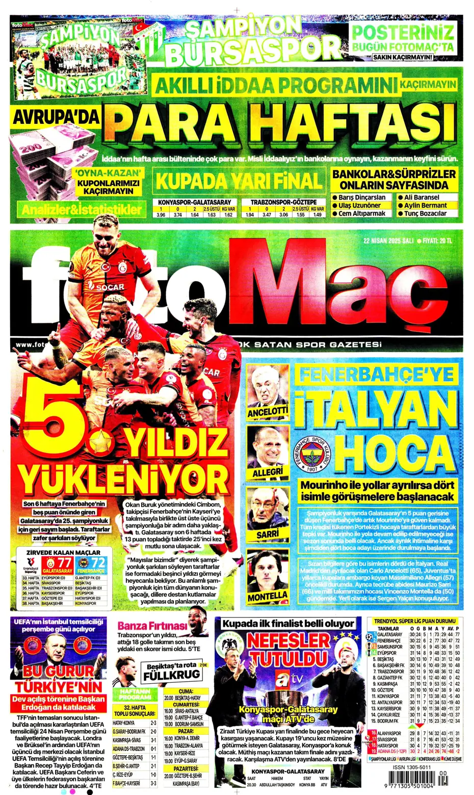 "Fenerbahçe'de gözler artık divanda" | Sporun manşetleri - 9