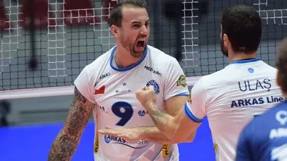 Arkas Spor son 16 turunda rövanş öncesi avantajı kaptı