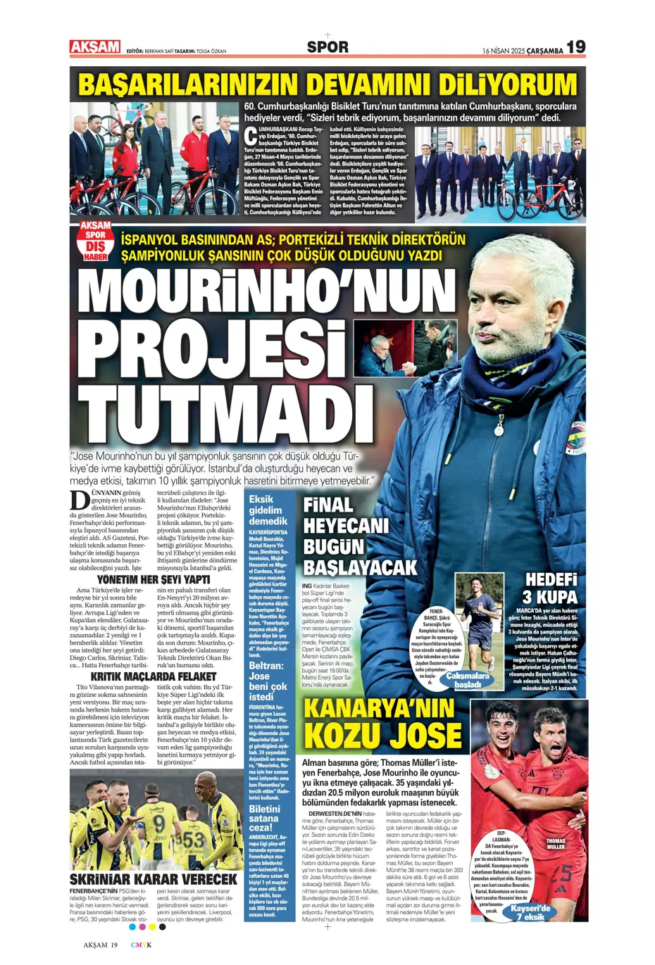 "Kim Min-Jae heyecanı" | Sporun manşetleri - 3