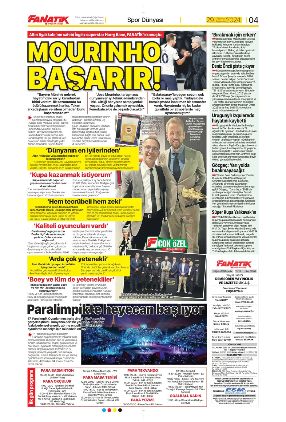 "Fenerbahçe'den Saint-Maximin kararı" | Sporun manşetleri - 7