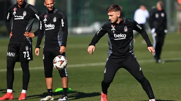 Beşiktaş kritik Avrupa maçı hazırlıklarına devam etti