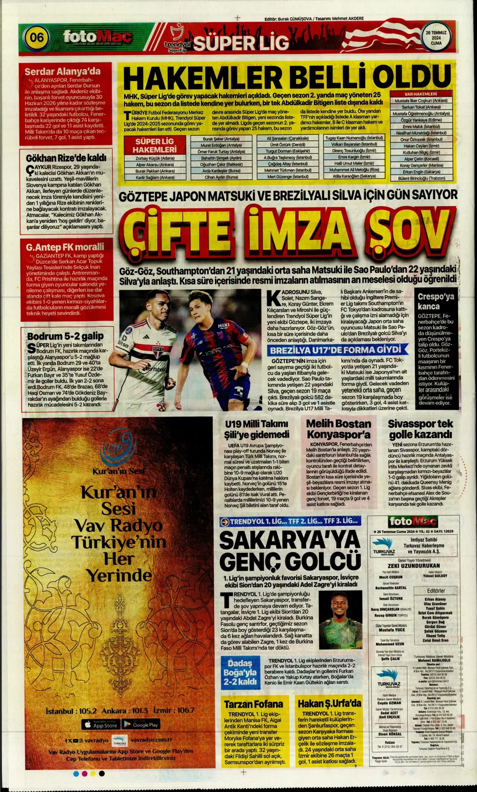 "Anderson Talisca savaşı" | Sporun manşetleri - 16