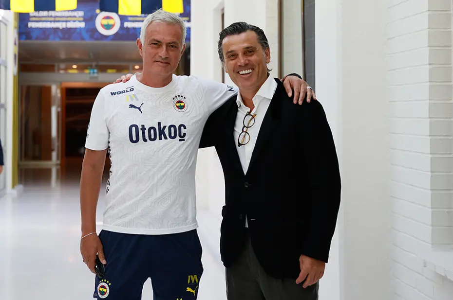 Fenerbahçe Tesisleri'nde Mourinho'ya sürpriz misafir - 6