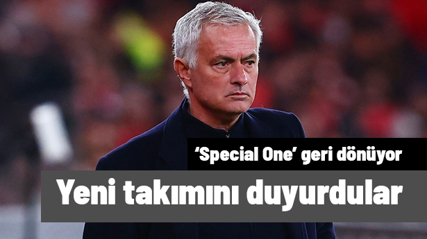 Jose Mourinho geri dönüyor: Yeni takımını duyurdular