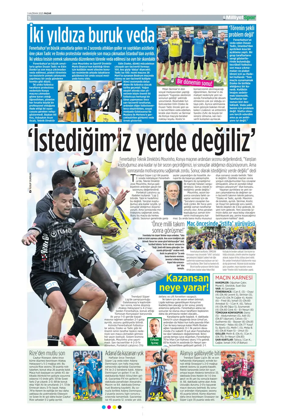 "Galatasaray'dan Lewandowski bombası" | Sporun manşetleri - 23