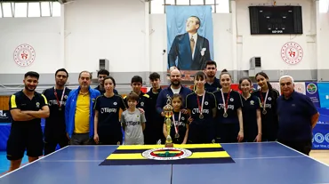 Fenerbahçe masa tenisinde şampiyon oldu