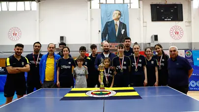 Fenerbahçe masa tenisinde şampiyon oldu