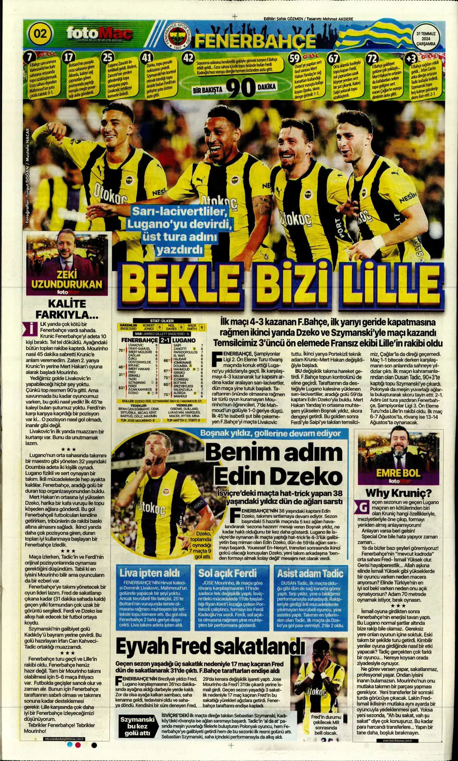 "Galatasaray'da orta sahada kriz var" | Sporun manşetleri - 11