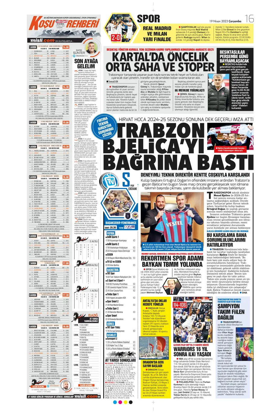 "Galatasaray'ın şov gecesi" | Sporun Manşetleri - 18 "Galatasaray'ın şov gecesi" | Sporun Manşetleri - 18
