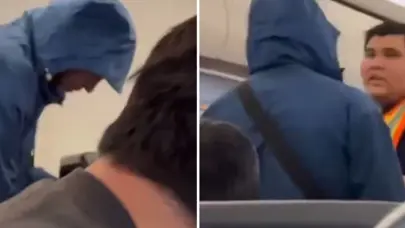 Khabib Nurmagomedov'a uçakta büyük şok: Apar topar indirildi