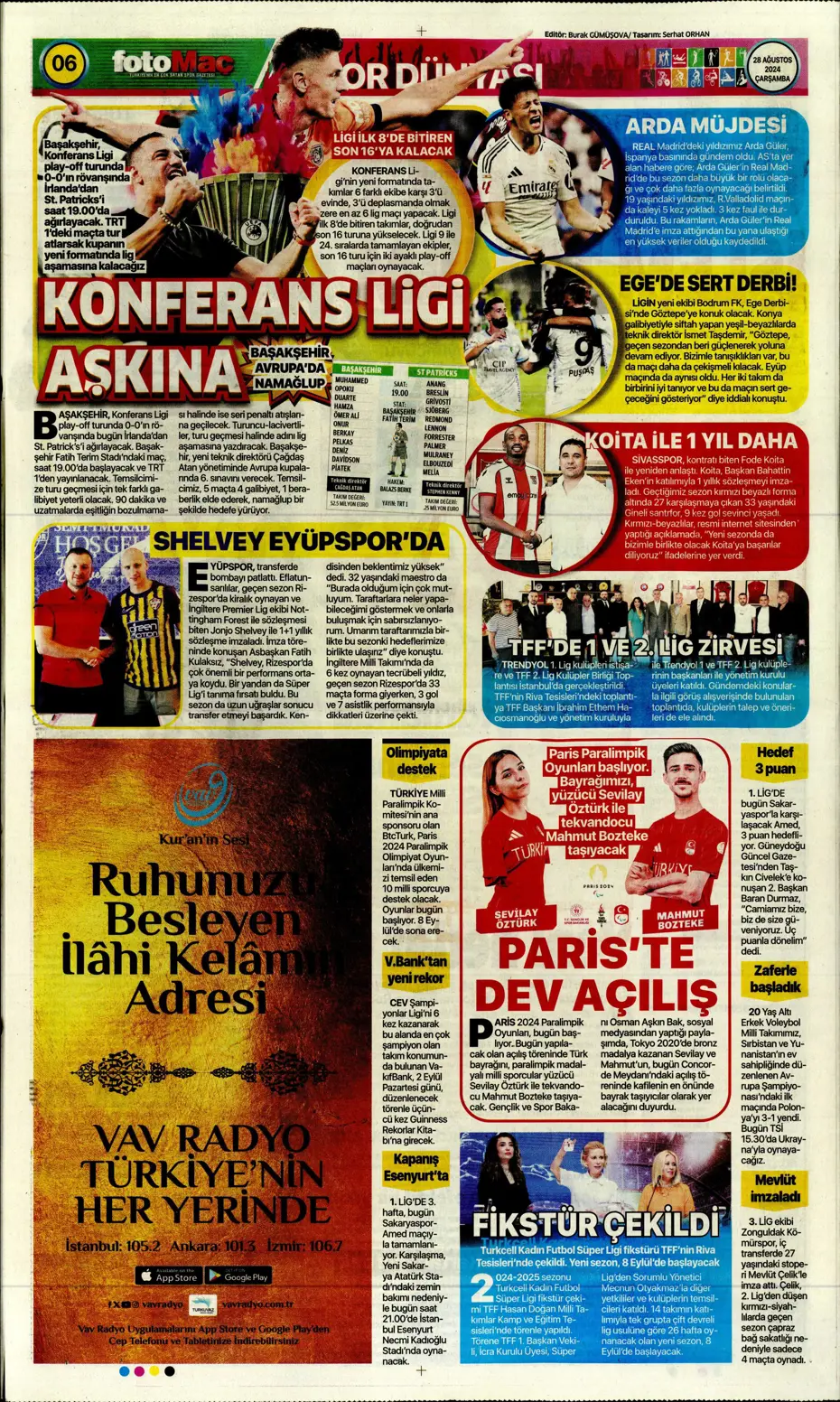 "Galatasaray'ın kabus gecesi" | Sporun manşetleri - 14