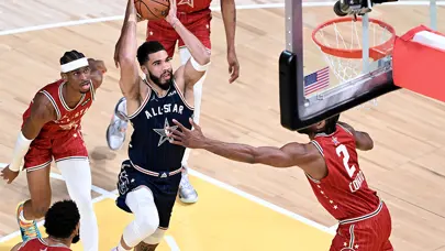 NBA All-Star maçını Doğu Konferansı rekor sayıyla kazandı