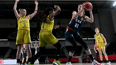 ING Kadınlar Basketbol Süper Ligi | Normal sezon lideri ÇBK Mersin Yenişehir Belediyesi çeyrek finalde zorlanmadı