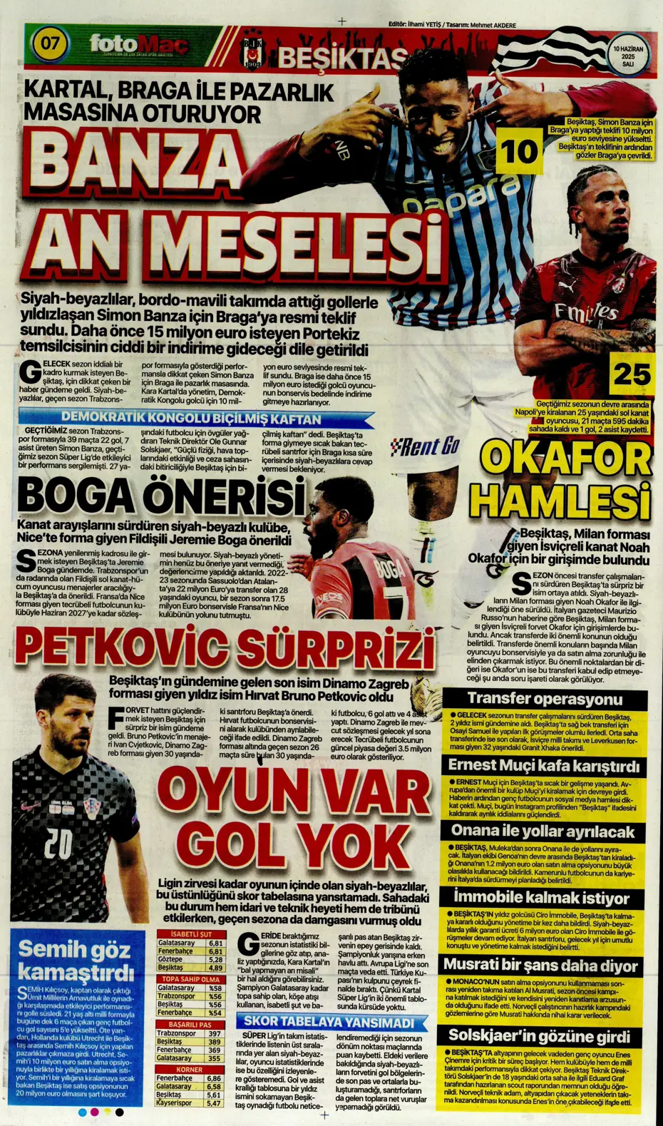 "En-Nesyri ile yılın takası" | Sporun manşetleri - 16