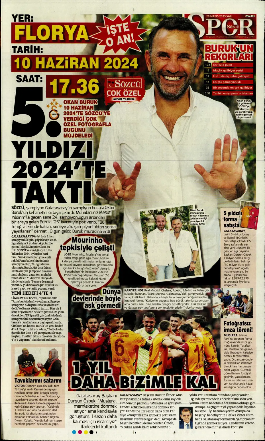 "Osimhen yılın müjdesini verdi: Kalmaya yakınım" | Sporun manşetleri - 28