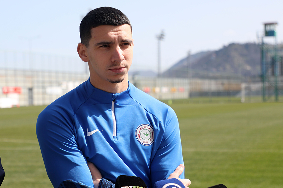 Çaykur Rizesporlu Altin Zeqiri: " İstanbulspor maçına üç puan için gideceğiz"