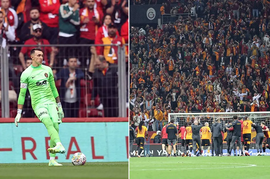 Muslera'dan kafa karıştıran hareket! - 3