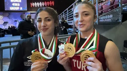 Milli halterciler Cansu ve Gamze rekorlarını değerlendirdi