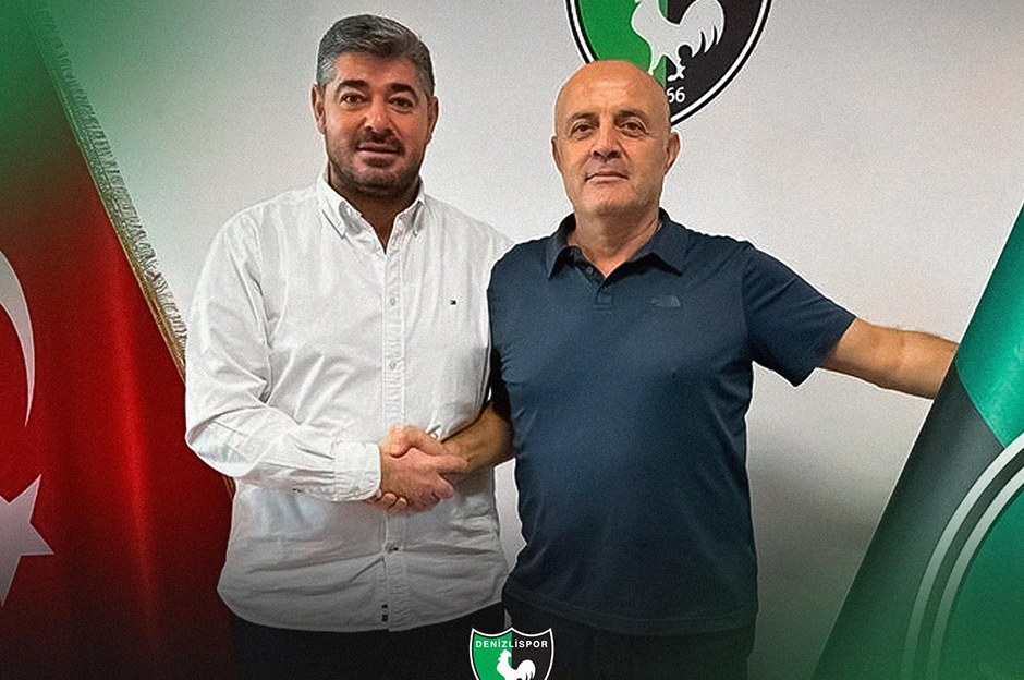 Denizlispor'un yeni teknik direktörü belli oldu