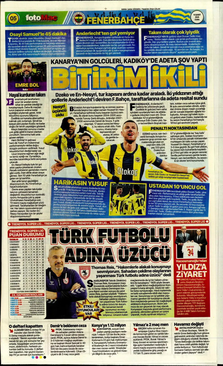 "Galatasaray'ın Avrupa AZabı" | Sporun manşetleri - 16 "Galatasaray'ın Avrupa AZabı" | Sporun manşetleri - 16