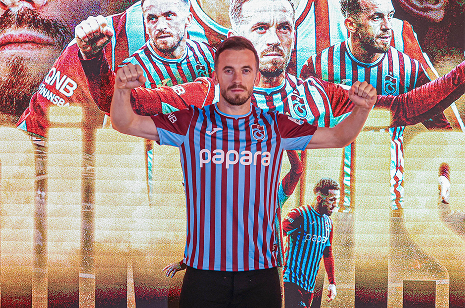 Trabzonspor KAP'a bildirdi: Edin Visca'ya yeni sözleşme