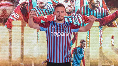 Trabzonspor KAP'a bildirdi: Edin Visca'ya yeni sözleşme