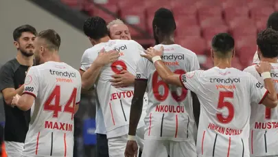 Gaziantep FK ilk yarı fişi çekti