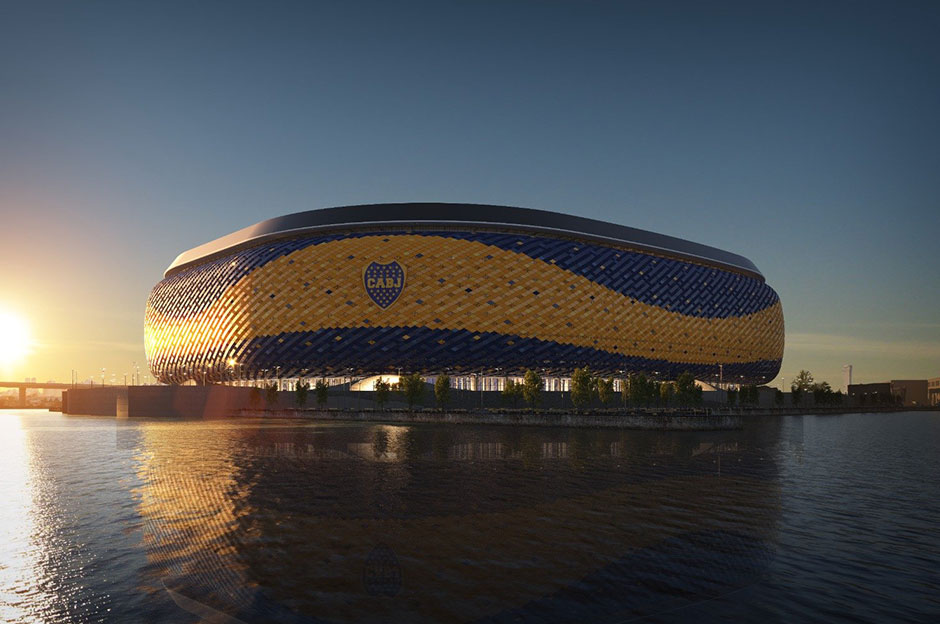 Boca Juniors'a rekor kapasiteli yeni stat projesi
