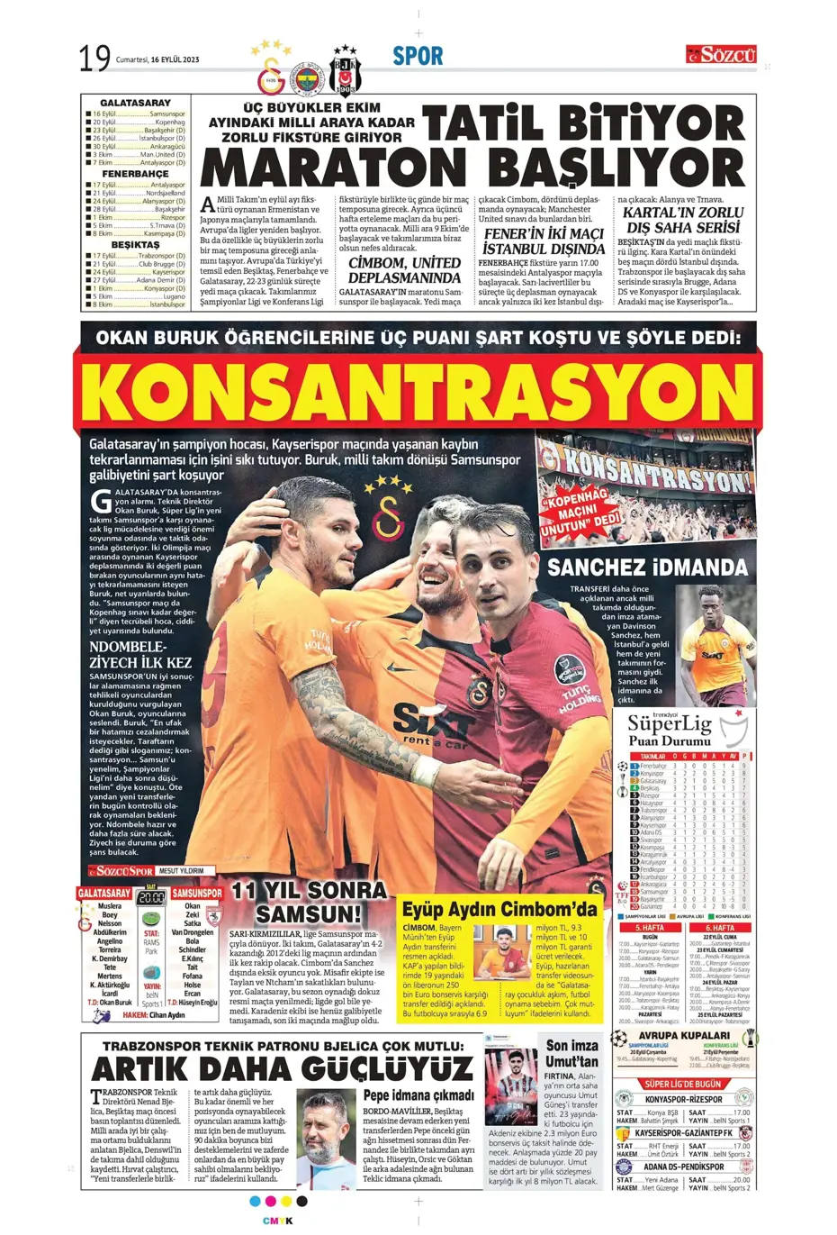 "Süper Lig'de transfer rekoru" | Sporun Manşetleri - 34