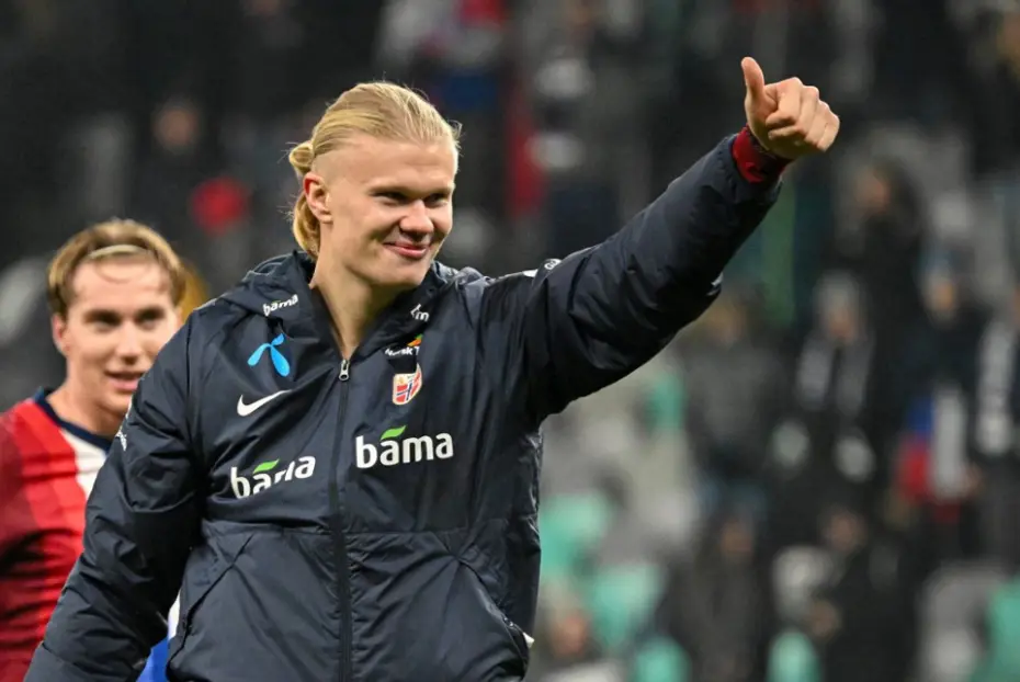 Milli maça damga vuran Haaland'ın tek tabaklık akşam yemeği sosyal medyayı salladı - 5