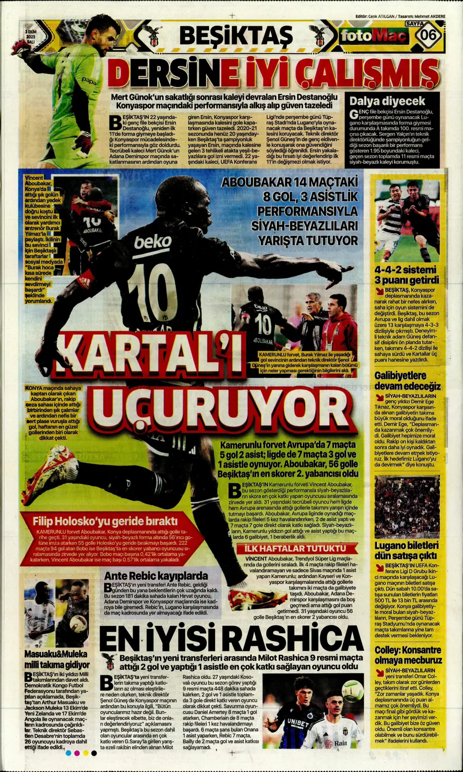 "İşte Okan Buruk'un imha planı" | Sporun manşetleri (3 Ekim 2023) - 14