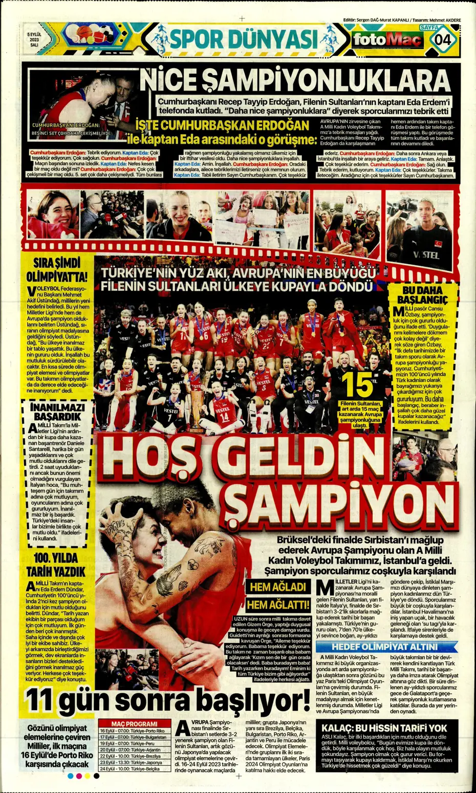 "Aslan'dan çifte bomba" | Sporun Manşetleri - 12 "Aslan'dan çifte bomba" | Sporun Manşetleri - 12