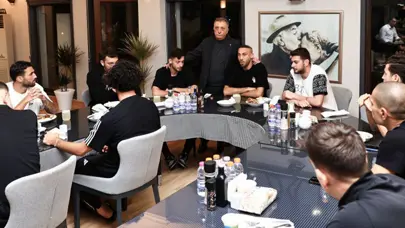 Ahmet Nur Çebi'den futbolculara veda