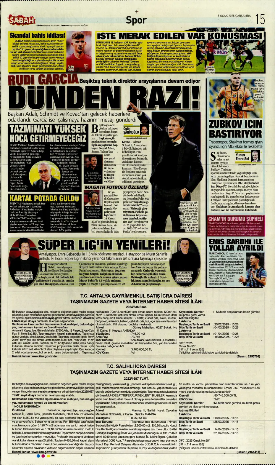 "Fenerbahçe'de yeni hedef Koki Machida" | Sporun manşetleri - 26 "Fenerbahçe'de yeni hedef Koki Machida" | Sporun manşetleri - 26