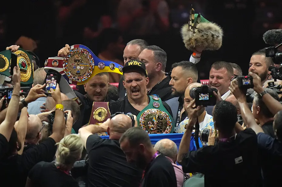 Boksta tarihi gece: Tyson Fury'yi yenen Oleksandr Usyk bir ilki başardı - 9