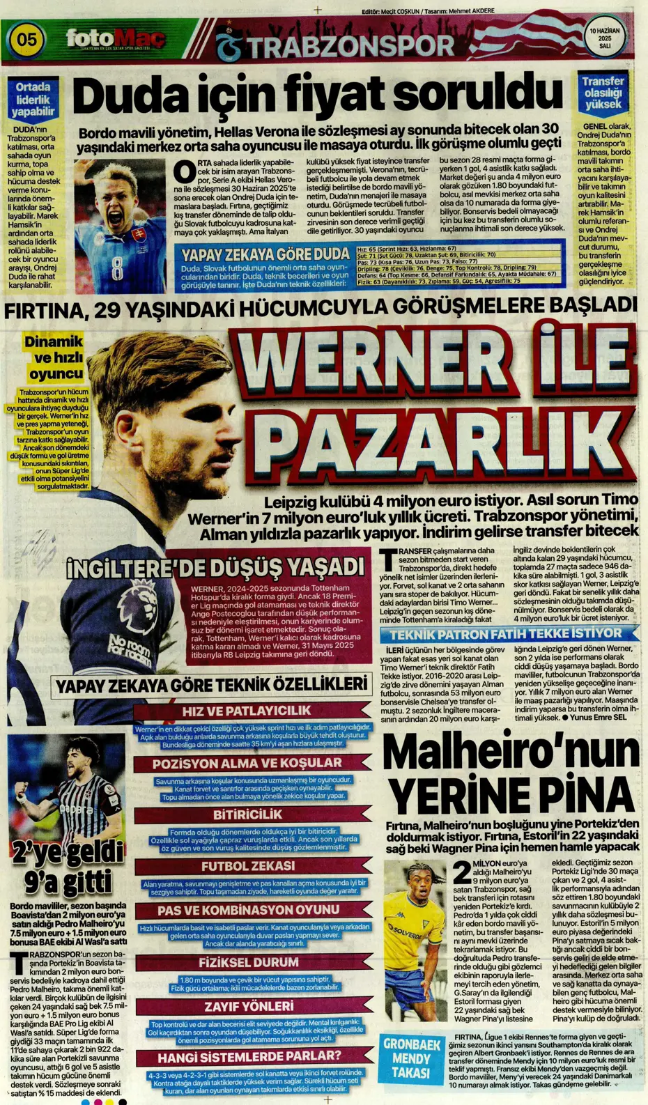 "En-Nesyri ile yılın takası" | Sporun manşetleri - 13