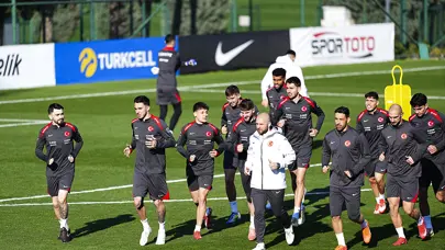A Milli Takım'da iki futbolcu antrenmana çıkmadı