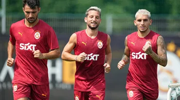 Galatasaray günü tek antrenmanla tamamladı