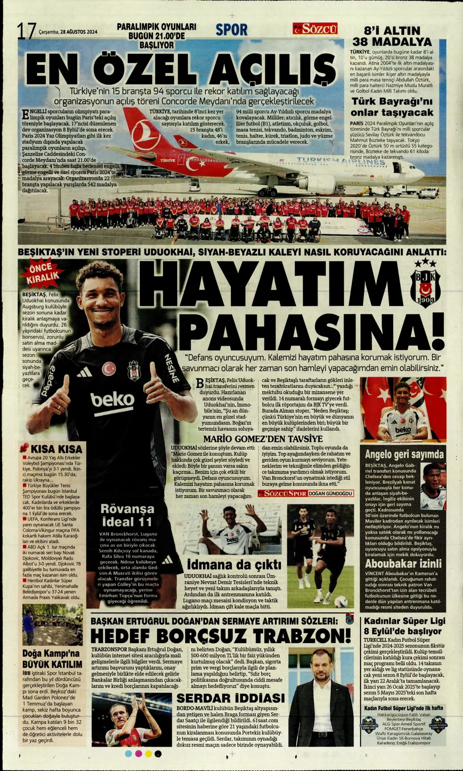 "Galatasaray'ın kabus gecesi" | Sporun manşetleri - 29