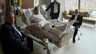 Aziz Yıldırım'dan silahlı saldırıya uğrayan Serhat Akın'a ziyaret