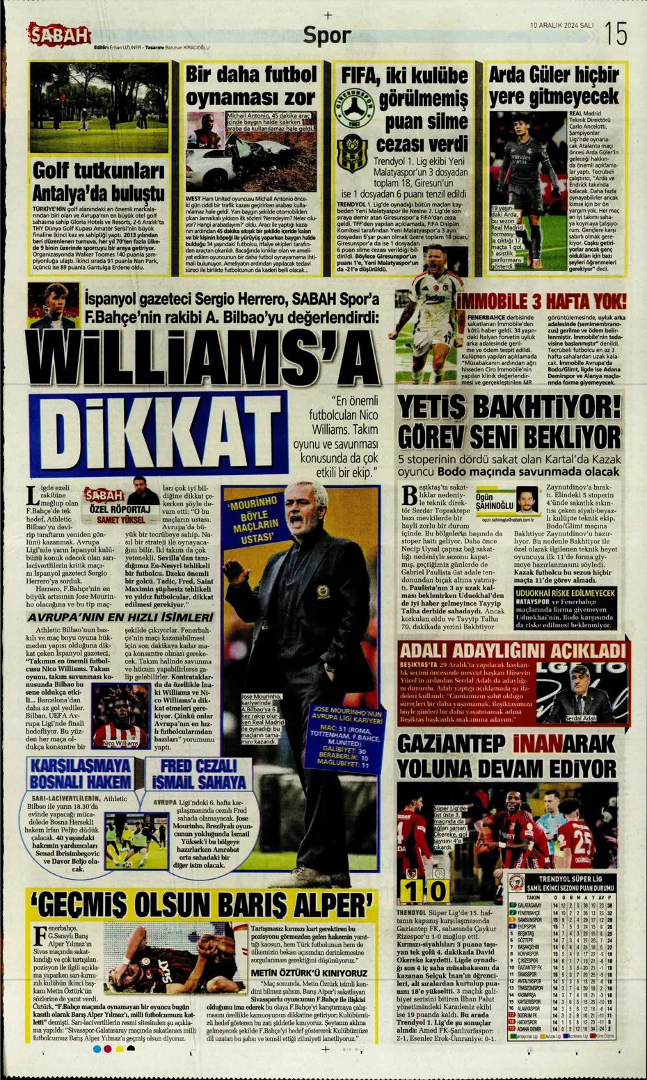 "Orban'ı Osimhen getiriyor" | Sporun manşetleri - 16