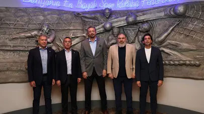 TBF Başkanı Hidayet Türkoğlu'ndan Fenerbahçe'ye ziyaret