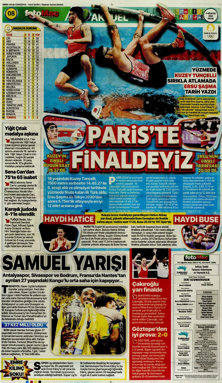 "Fenerbahçe'den nokta atışı transfer" | Sporun manşetleri - 21 "Fenerbahçe'den nokta atışı transfer" | Sporun manşetleri - 21