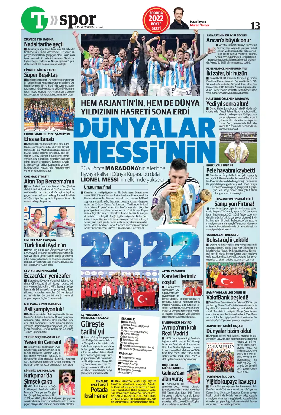 Sporun Manşetleri (2 Ocak 2023) - 26