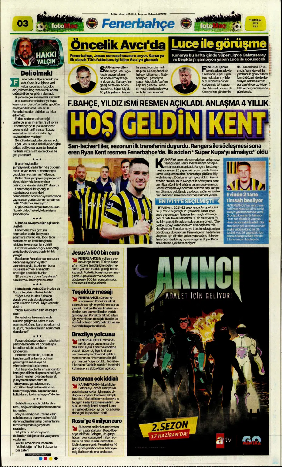 "Dembele hamlesi" | Sporun Manşetleri - 9 "Dembele hamlesi" | Sporun Manşetleri - 9