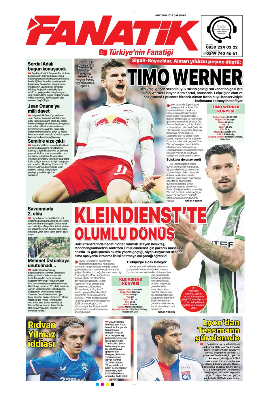 "Fener'den Vlahovic için çılgın teklif" | Sporun manşetleri - 9