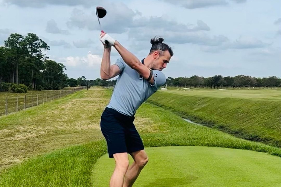 Gareth Bale'den profesyonel golfe ilk adım