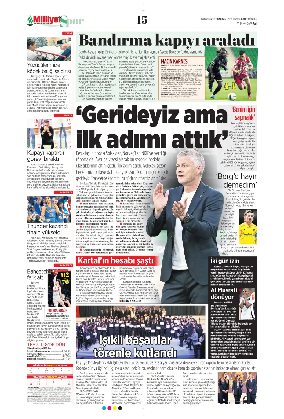 "Osimhen yılın müjdesini verdi: Kalmaya yakınım" | Sporun manşetleri - 23